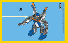 LEGO 31008 instructions page 64 – build guide