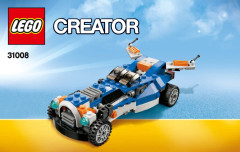LEGO 31008 instructions page 1 – build guide