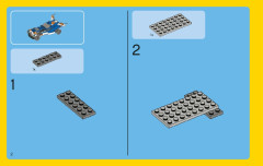 LEGO 31008 instructions page 2 – build guide