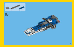 LEGO 31008 instructions page 23 – build guide