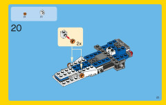 LEGO 31008 instructions page 25 – build guide
