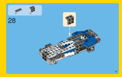 LEGO 31008 instructions page 33 – build guide