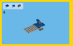 LEGO 31008 instructions page 4 – build guide