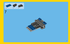 LEGO 31008 instructions page 7 – build guide