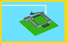 LEGO 31009 instructions page 10 – build guide