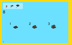 LEGO 31009 instructions page 12 – build guide