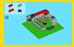 LEGO 31009 instructions page 19 – build guide
