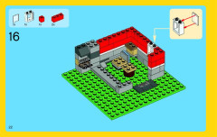 LEGO 31009 instructions page 22 – build guide