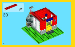 LEGO 31009 instructions page 40 – build guide