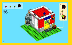 LEGO 31009 instructions page 46 – build guide