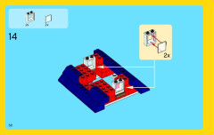 LEGO 31009 instructions page 56 – build guide