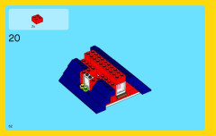 LEGO 31009 instructions page 62 – build guide
