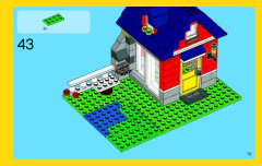 LEGO 31009 instructions page 75 – build guide