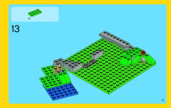 LEGO 31009 instructions page 15 – build guide