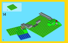 LEGO 31009 instructions page 16 – build guide