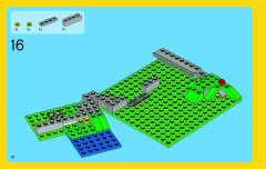 LEGO 31009 instructions page 18 – build guide