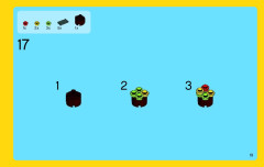 LEGO 31009 instructions page 19 – build guide