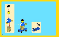 LEGO 31009 instructions page 2 – build guide