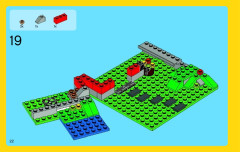 LEGO 31009 instructions page 22 – build guide