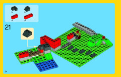 LEGO 31009 instructions page 24 – build guide