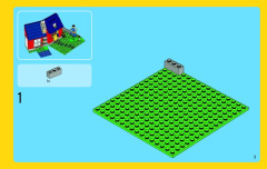 LEGO 31009 instructions page 3 – build guide
