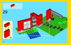 LEGO 31009 instructions page 32 – build guide
