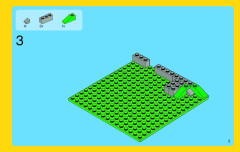 LEGO 31009 instructions page 5 – build guide