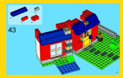 LEGO 31009 instructions page 51 – build guide