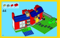 LEGO 31009 instructions page 52 – build guide