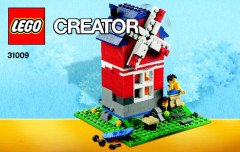 LEGO 31009 instructions page 1 – build guide