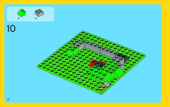 LEGO 31009 instructions page 12 – build guide