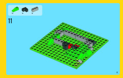 LEGO 31009 instructions page 13 – build guide