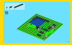 LEGO 31009 instructions page 17 – build guide