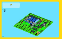 LEGO 31009 instructions page 20 – build guide