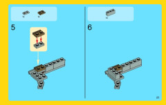 LEGO 31009 instructions page 25 – build guide