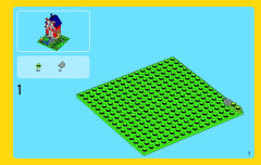 LEGO 31009 instructions page 3 – build guide