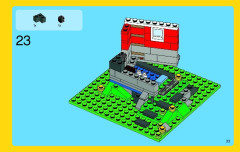 LEGO 31009 instructions page 33 – build guide