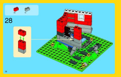 LEGO 31009 instructions page 38 – build guide