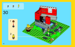 LEGO 31009 instructions page 40 – build guide