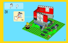 LEGO 31009 instructions page 41 – build guide