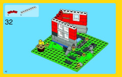 LEGO 31009 instructions page 42 – build guide