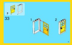 LEGO 31009 instructions page 43 – build guide