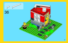 LEGO 31009 instructions page 47 – build guide