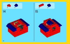 LEGO 31009 instructions page 56 – build guide