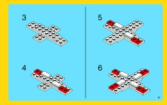 LEGO 31009 instructions page 61 – build guide