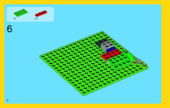 LEGO 31009 instructions page 8 – build guide