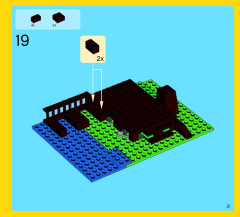 LEGO 31010 instructions page 21 – build guide