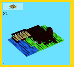 LEGO 31010 instructions page 22 – build guide