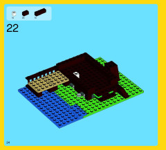 LEGO 31010 instructions page 24 – build guide