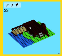 LEGO 31010 instructions page 25 – build guide